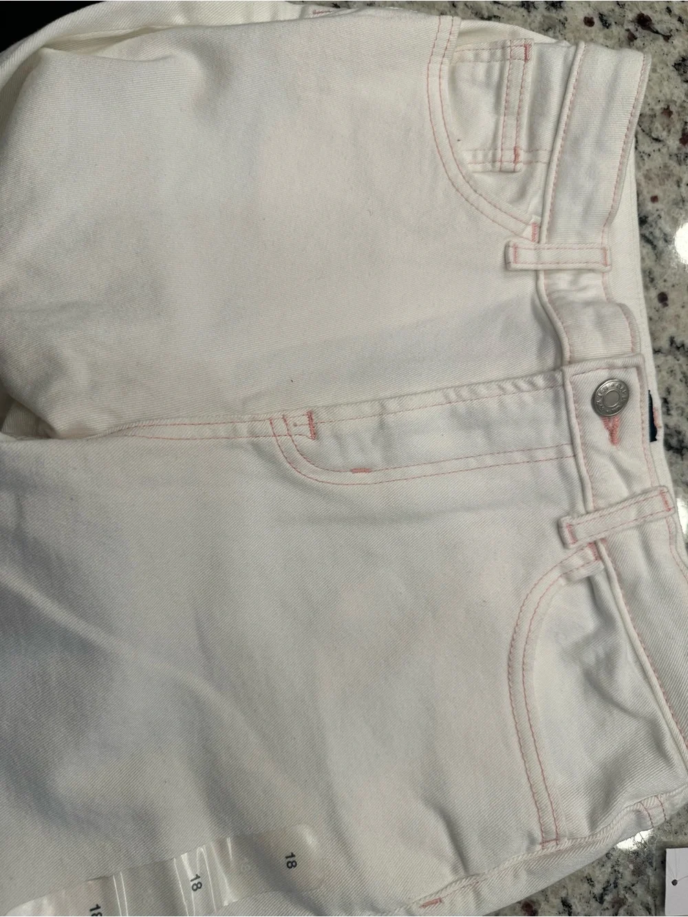 NWT Gap Kids White '70s Flare Jeans - Size 18